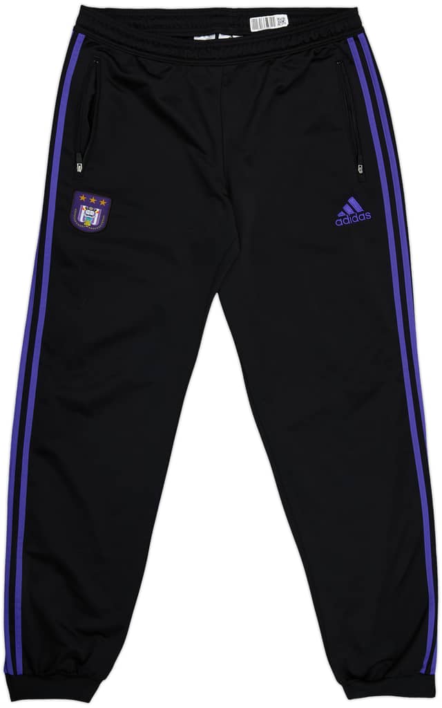 2014-15 Anderlecht adidas Track Pants/Bottoms - 10/10 - (M)