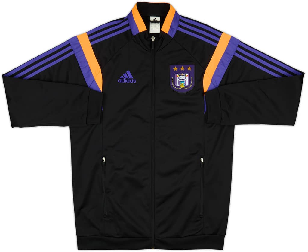 2014-15 Anderlecht adidas 1/4 Zip Drill Top - 8/10 - (M)