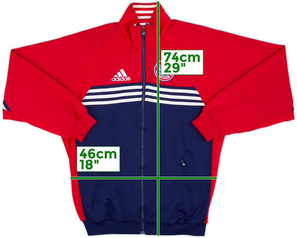 1998-00 Bayern Munich adidas Track Jacket - 8/10 - (XL.Boys)