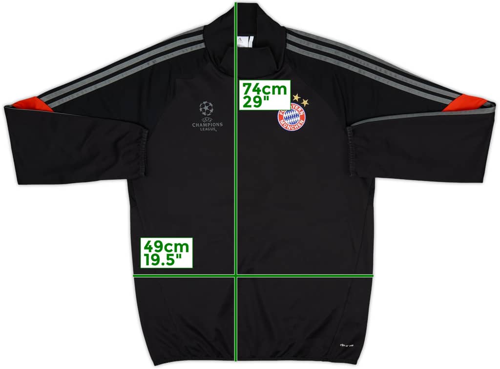 2014-15 Bayern Munich adidas CL Sweat Top - 9/10 - (M)