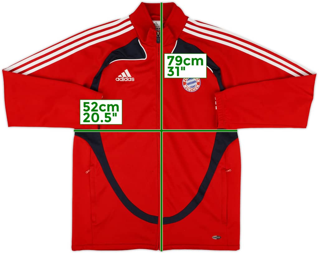 2008-09 Bayern Munich adidas Track Jacket - 9/10 - (M)