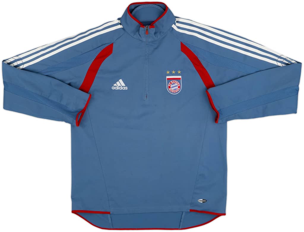 2005-06 Bayern Munich adidas 1/4 Zip Drill Top - 8/10 - (S/M)