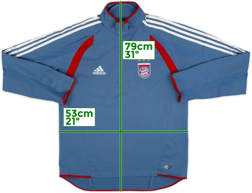 2005-06 Bayern Munich adidas 1/4 Zip Drill Top - 8/10 - (S/M)
