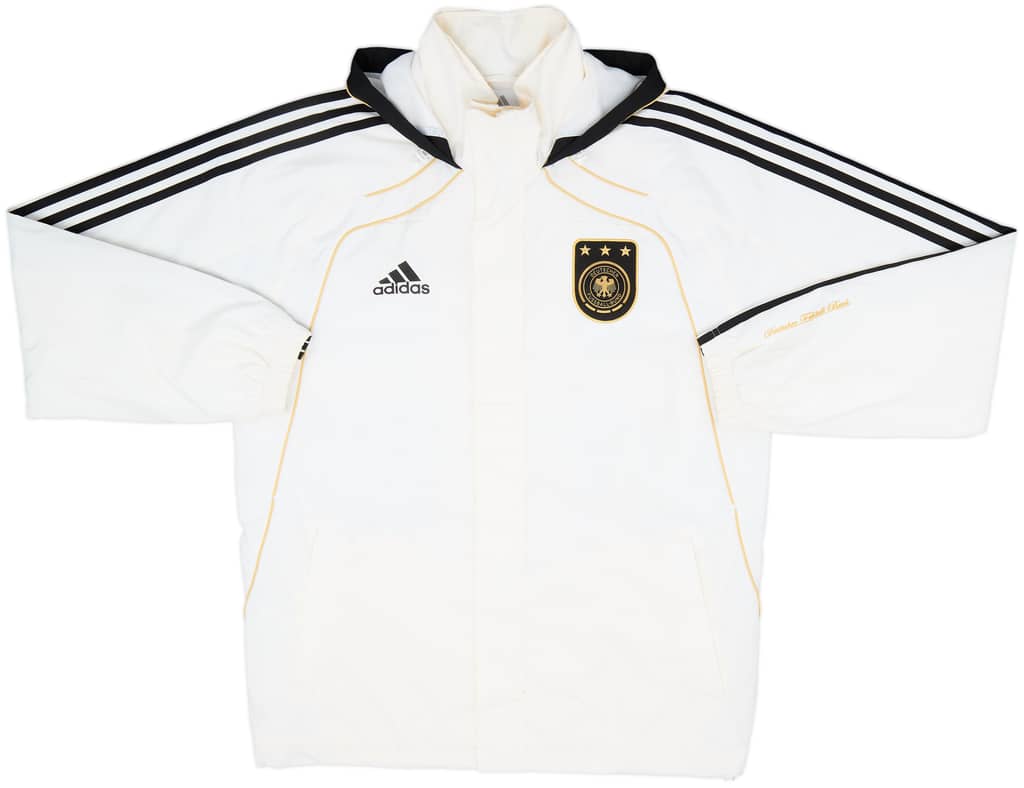 2010-12 Germany adidas Hooded Rain Jacket - 8/10 - (M/L)