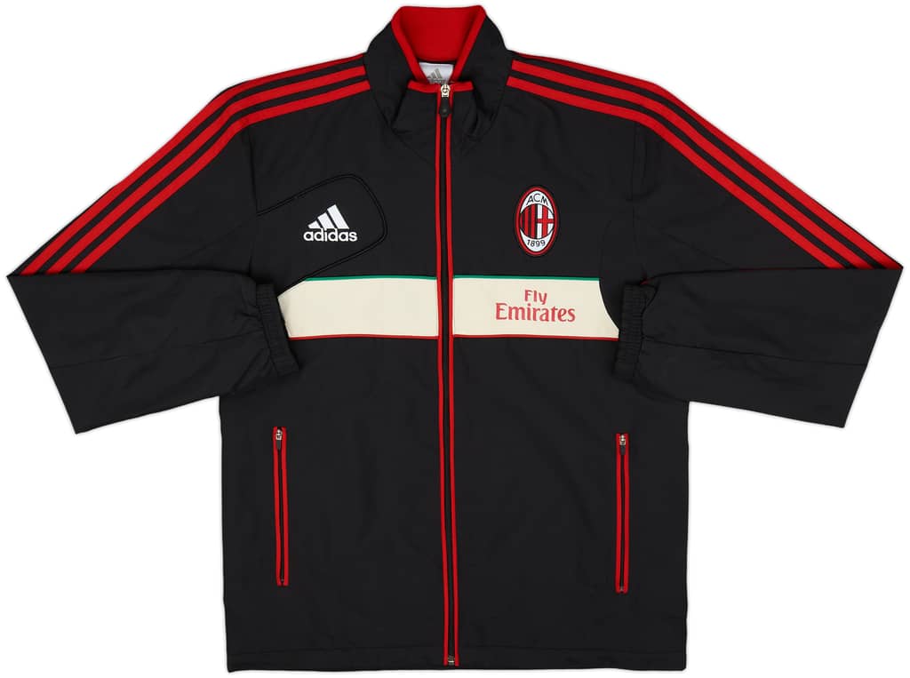 2012-13 AC Milan adidas Track Jacket - 10/10 - (S)
