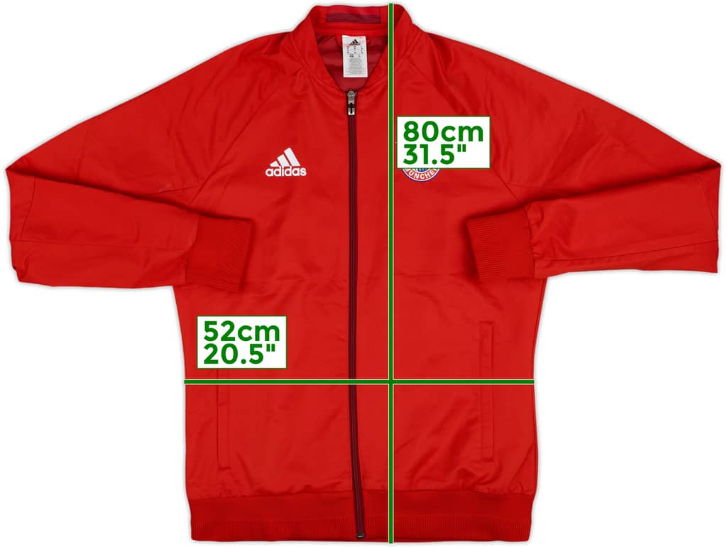 2016-17 Bayern Munich adidas Track Jacket - 8/10 - (M)