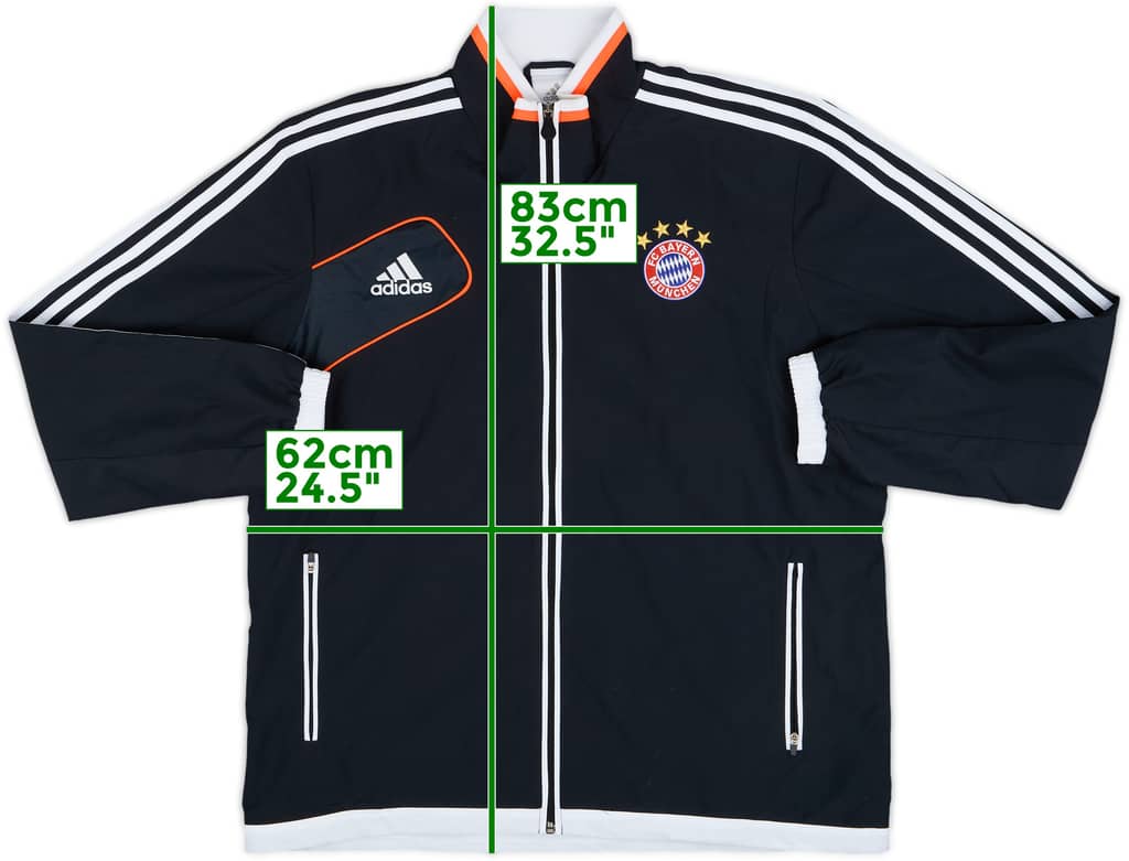2012-13 Bayern Munich adidas Track Jacket - 8/10 - (XL)