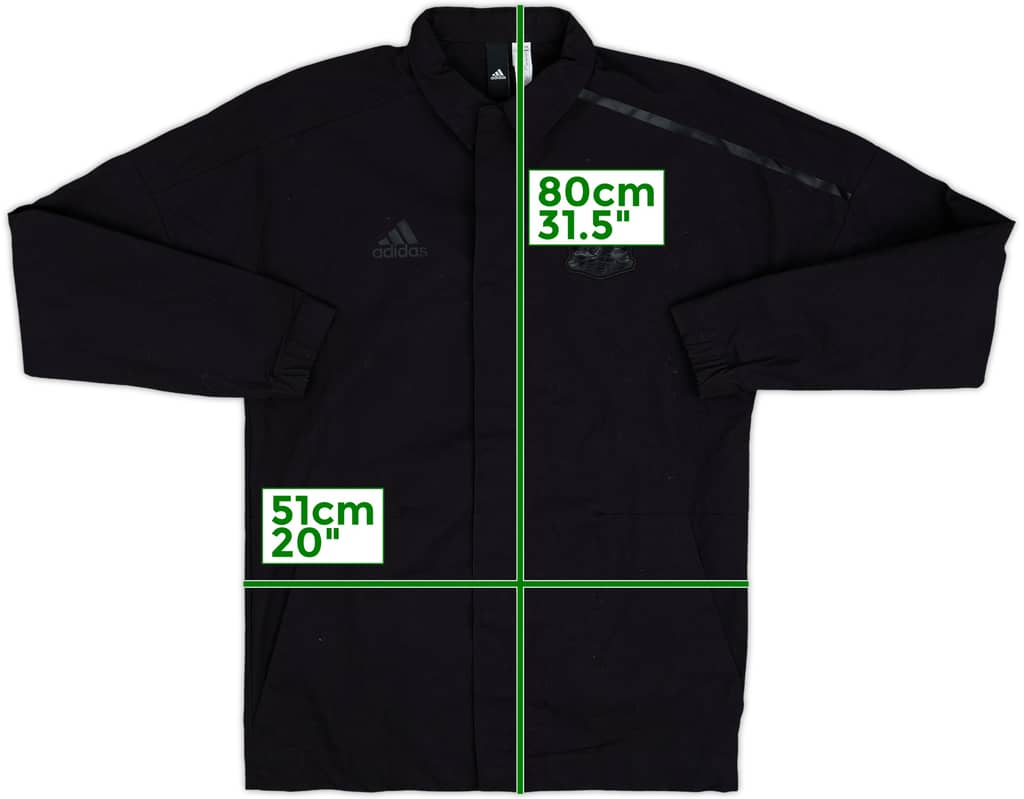 2017-18 Spain adidas Coach Jacket - 8/10 - (XS)