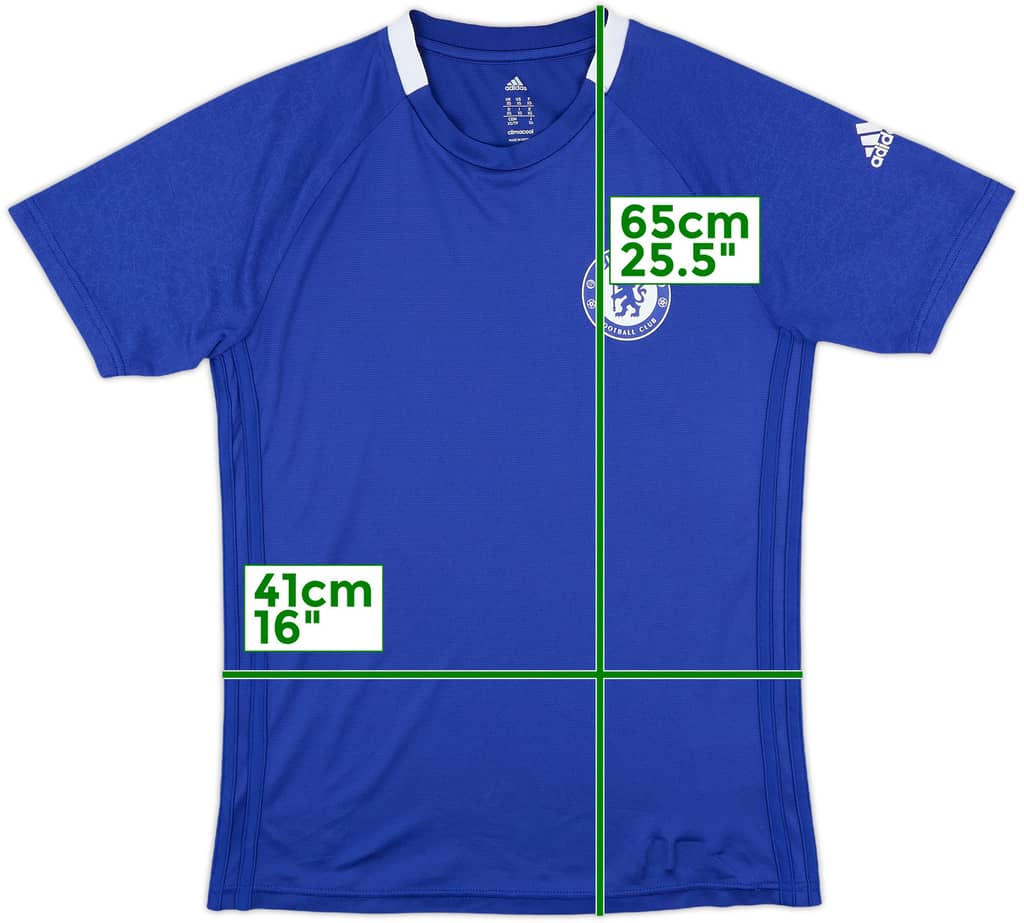 2016-17 Chelsea adidas Training Shirt - 10/10 - (XS)