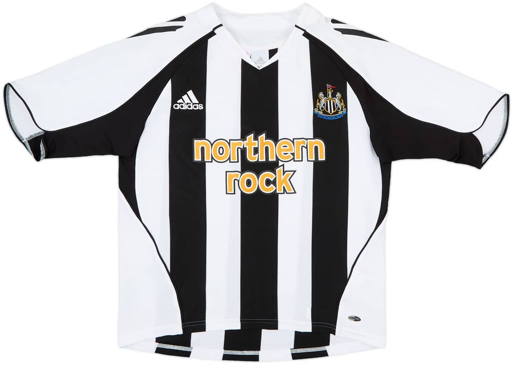 2005-07 Newcastle Home Shirt - 10/10 - (L.Boys)
