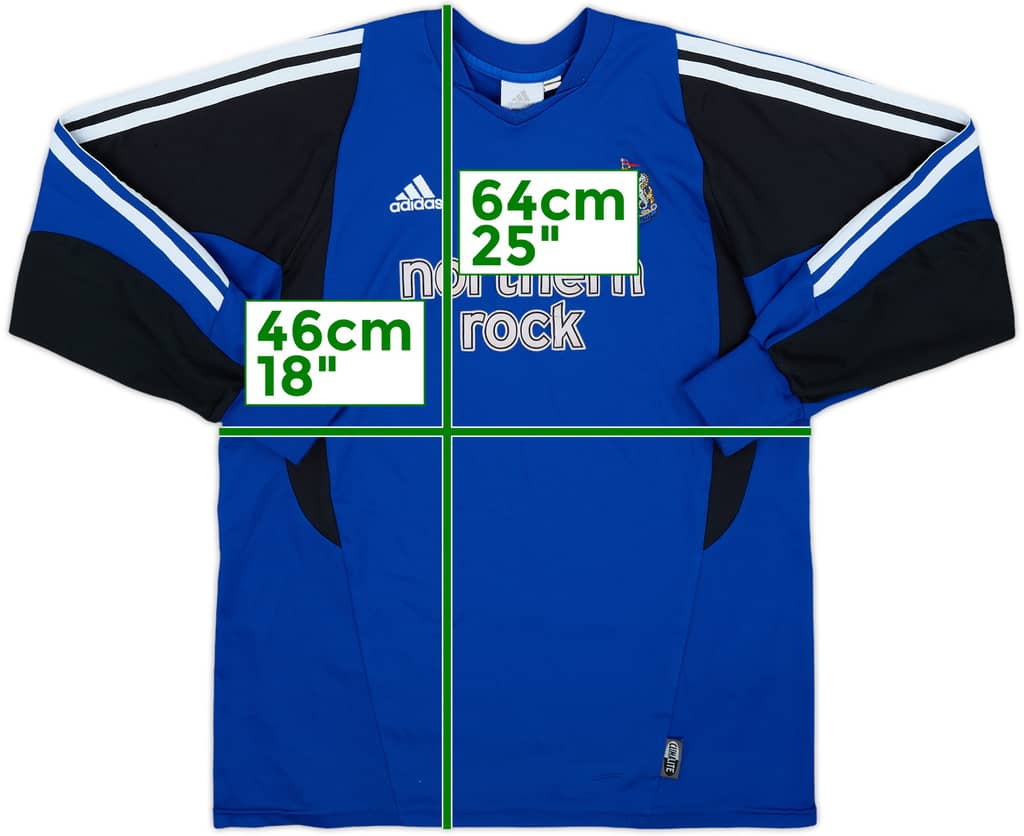 2003-04 Newcastle GK Shirt - 5/10 - (L.Boys)