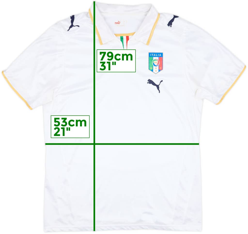 2007-08 Italy Away Shirt - 8/10 - (L)