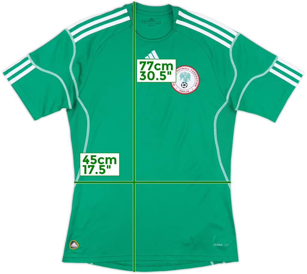 2010-12 Nigeria Home Shirt - 8/10 - (S)