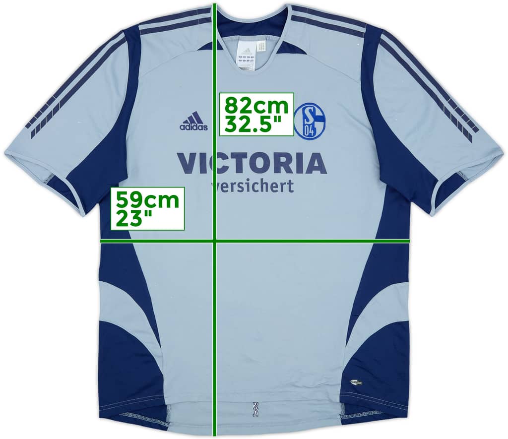2005-07 Schalke Away Shirt - 7/10 - (XL)
