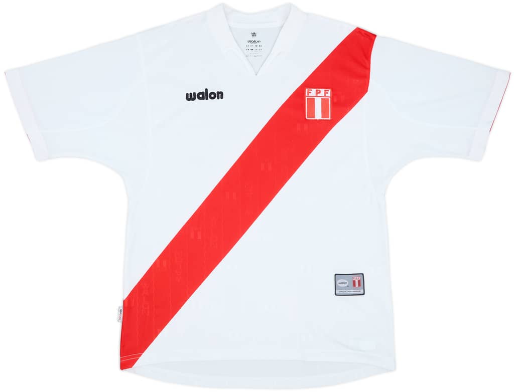 2004-06 Peru Home Shirt - 8/10 - (L)