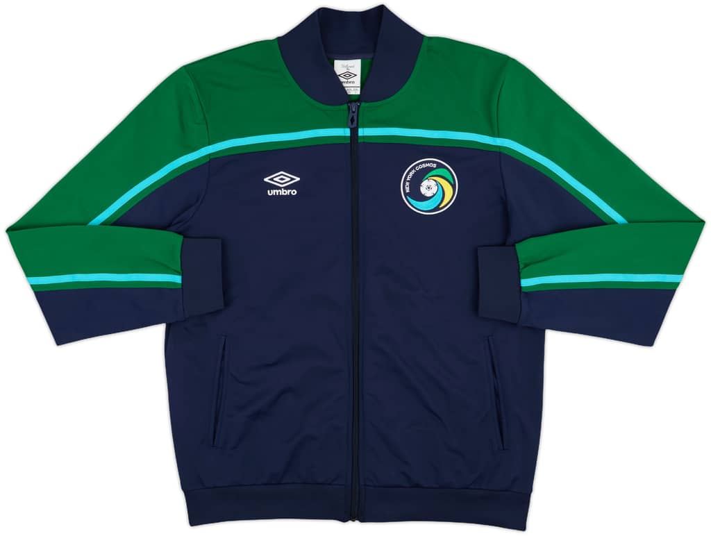 2011-12 New York Cosmos Umbro Track Jacket - 8/10 - (L)
