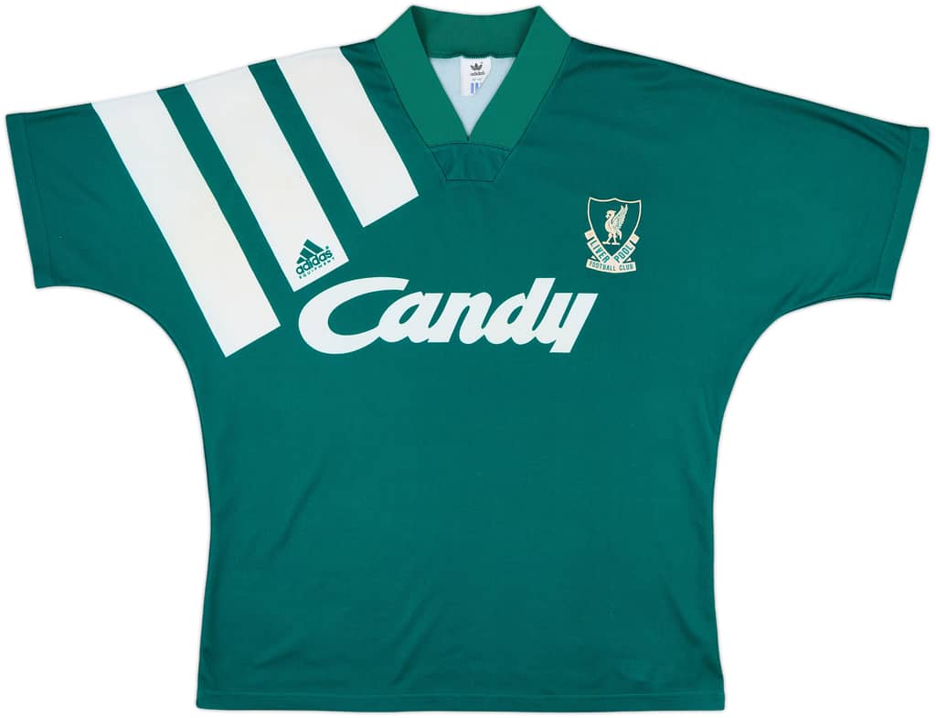 1991-92 Liverpool Away Shirt - 8/10 - (M/L)