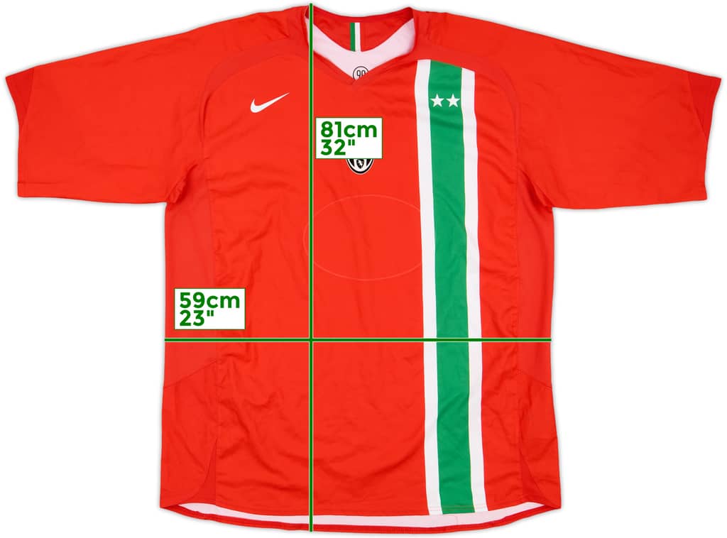 2005-06 Juventus Away Shirt - 4/10 - (XL)