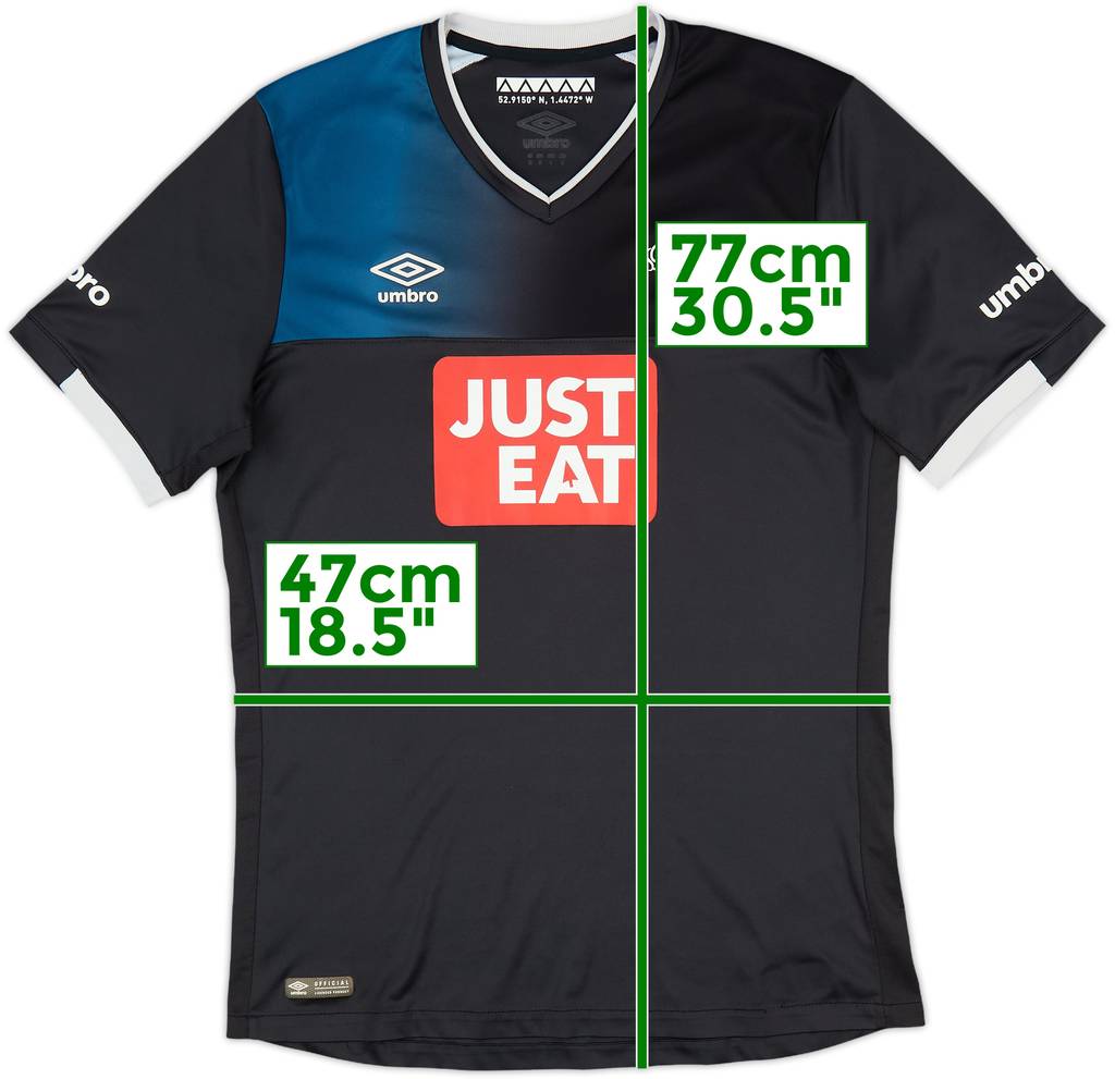 2016-17 Derby County Away Shirt - 8/10 - (M)
