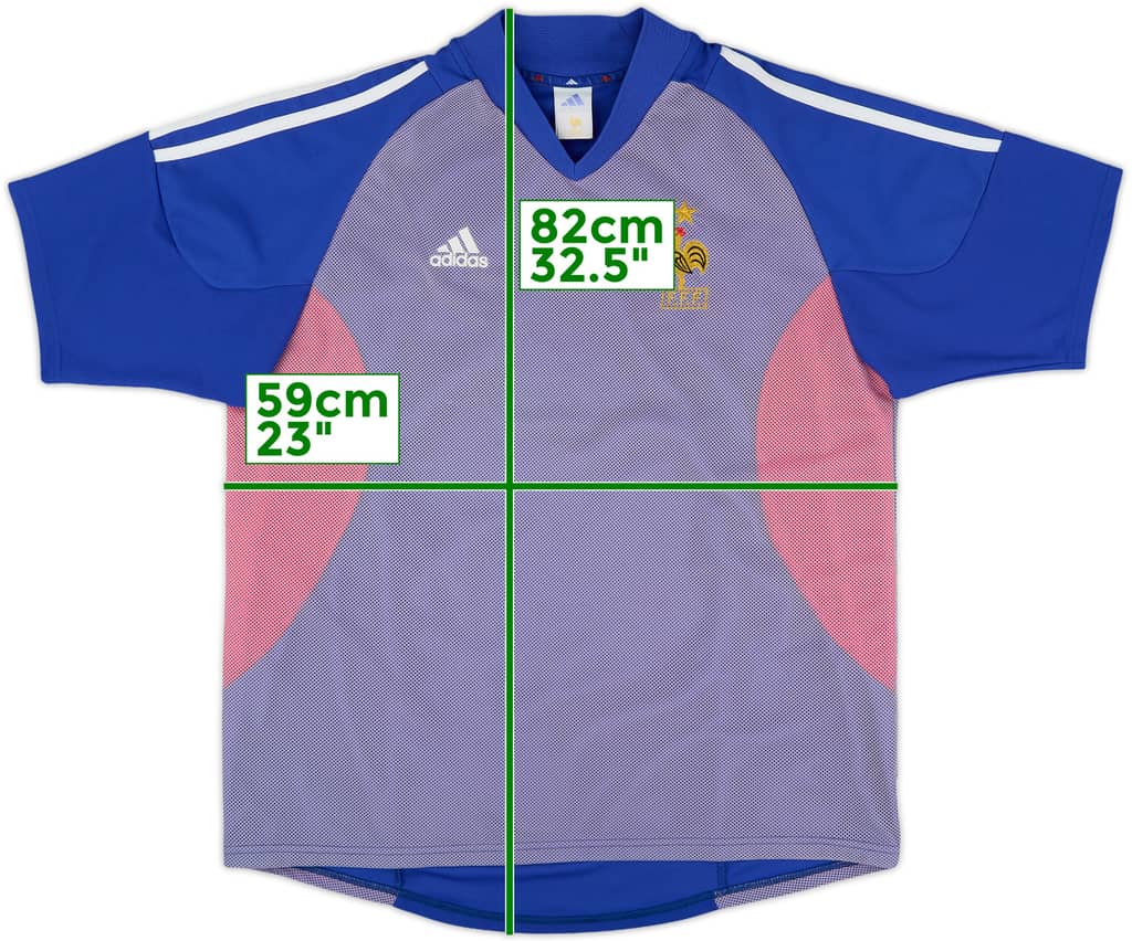 2002-04 France Home Shirt - 4/10 - (L)