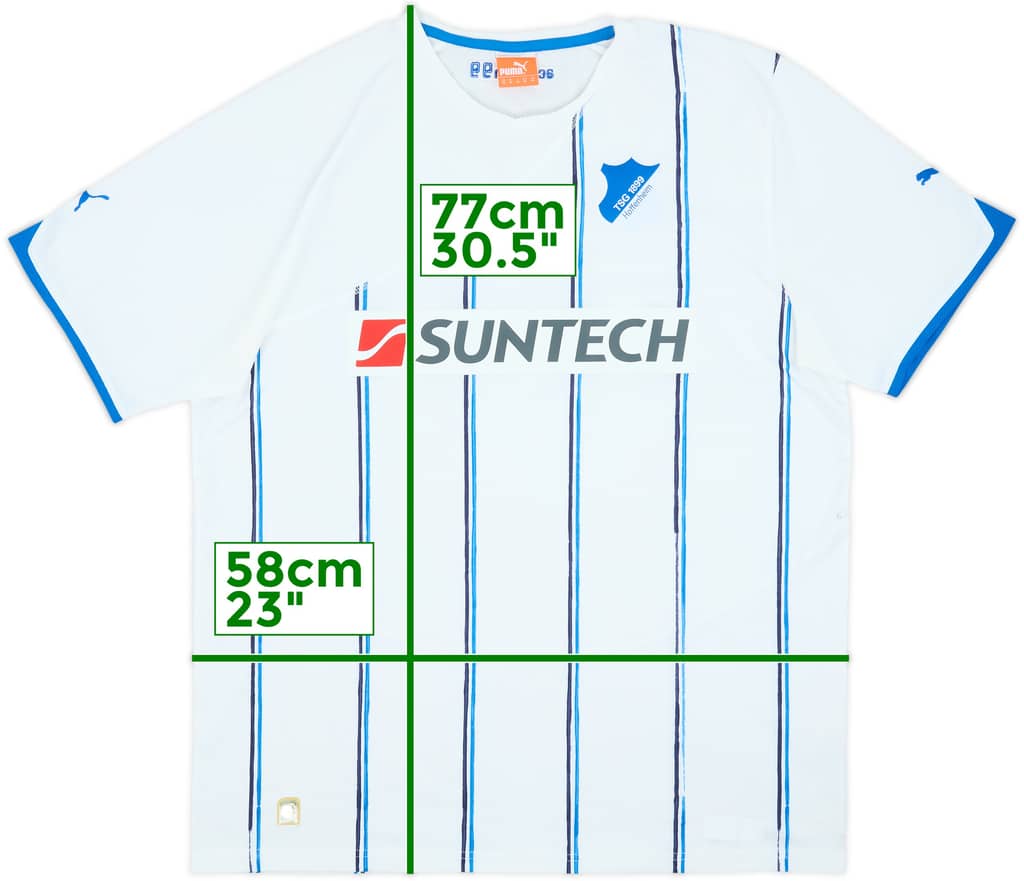 2011-12 TSG Hoffenheim Away Shirt - 9/10 - (XL)