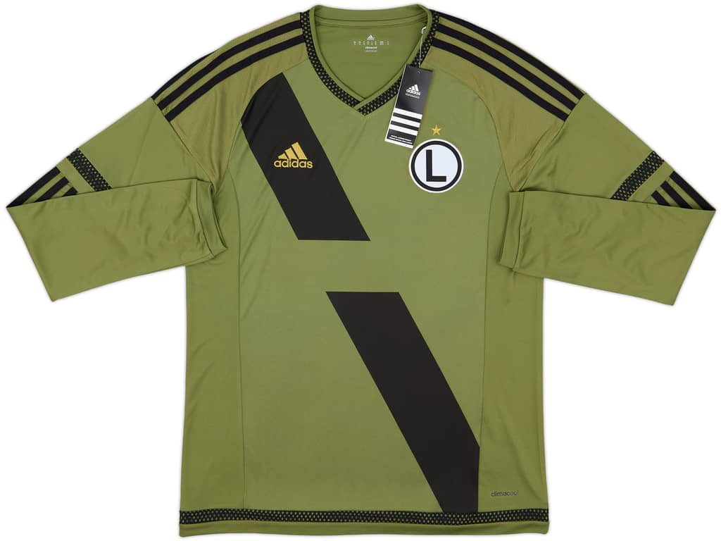 2015-17 Legia Warsaw Away L/S Shirt (M)
