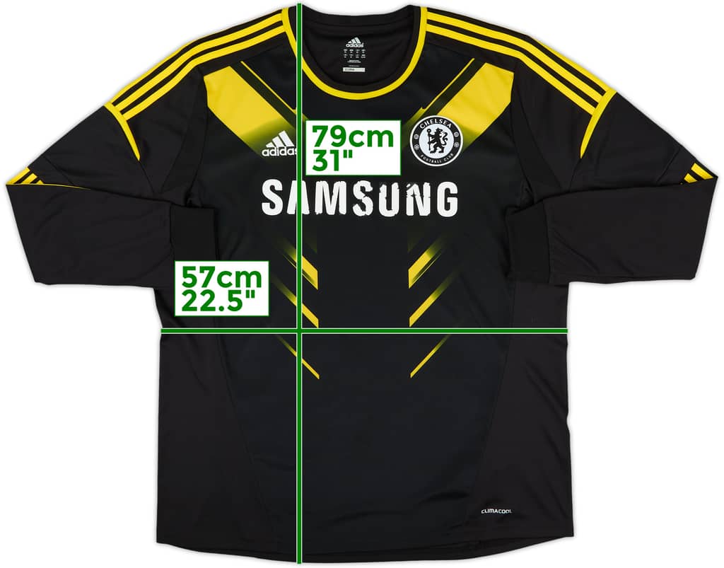 2012-13 Chelsea Third L/S Shirt - 5/10 - (XL)