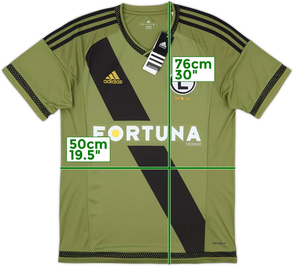 2015-17 Legia Warsaw Away Shirt (M)