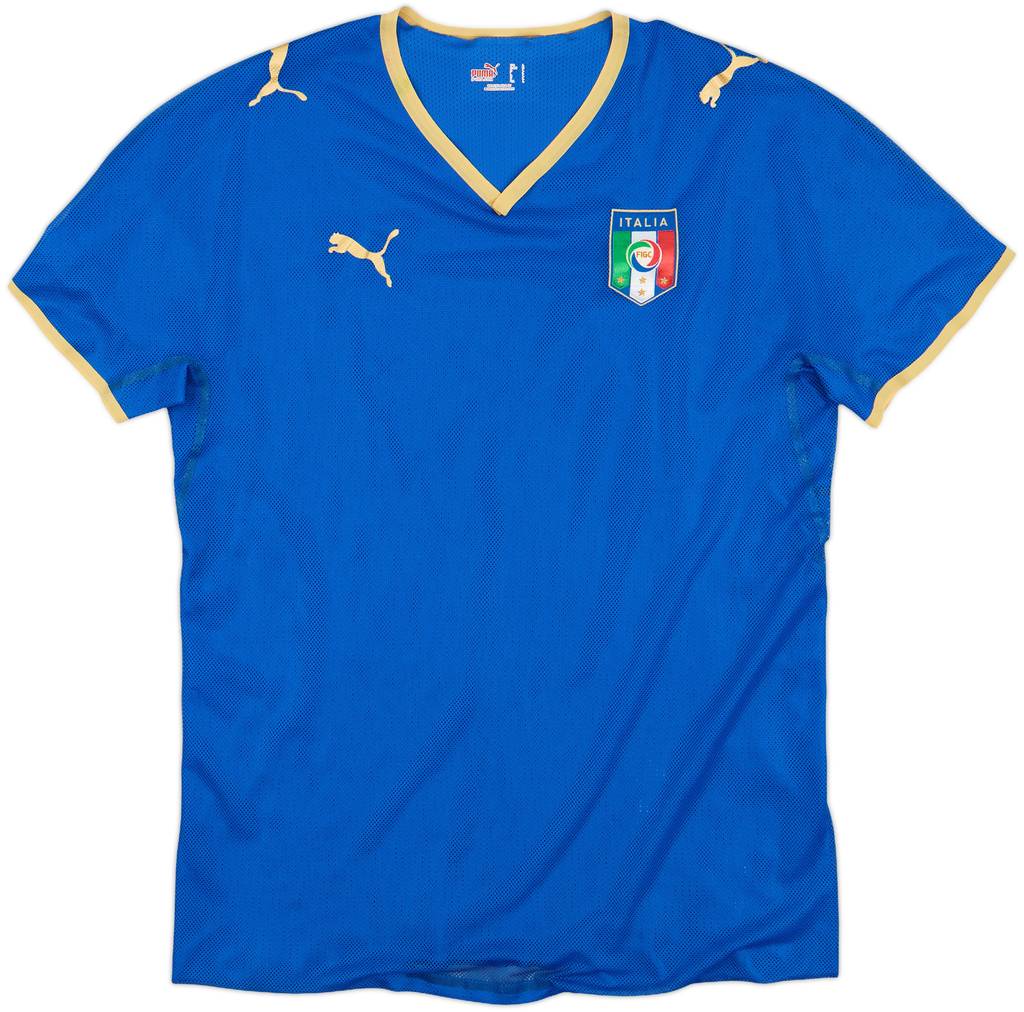 2007-08 Italy Player Issue Home Shirt - 4/10 - (L)