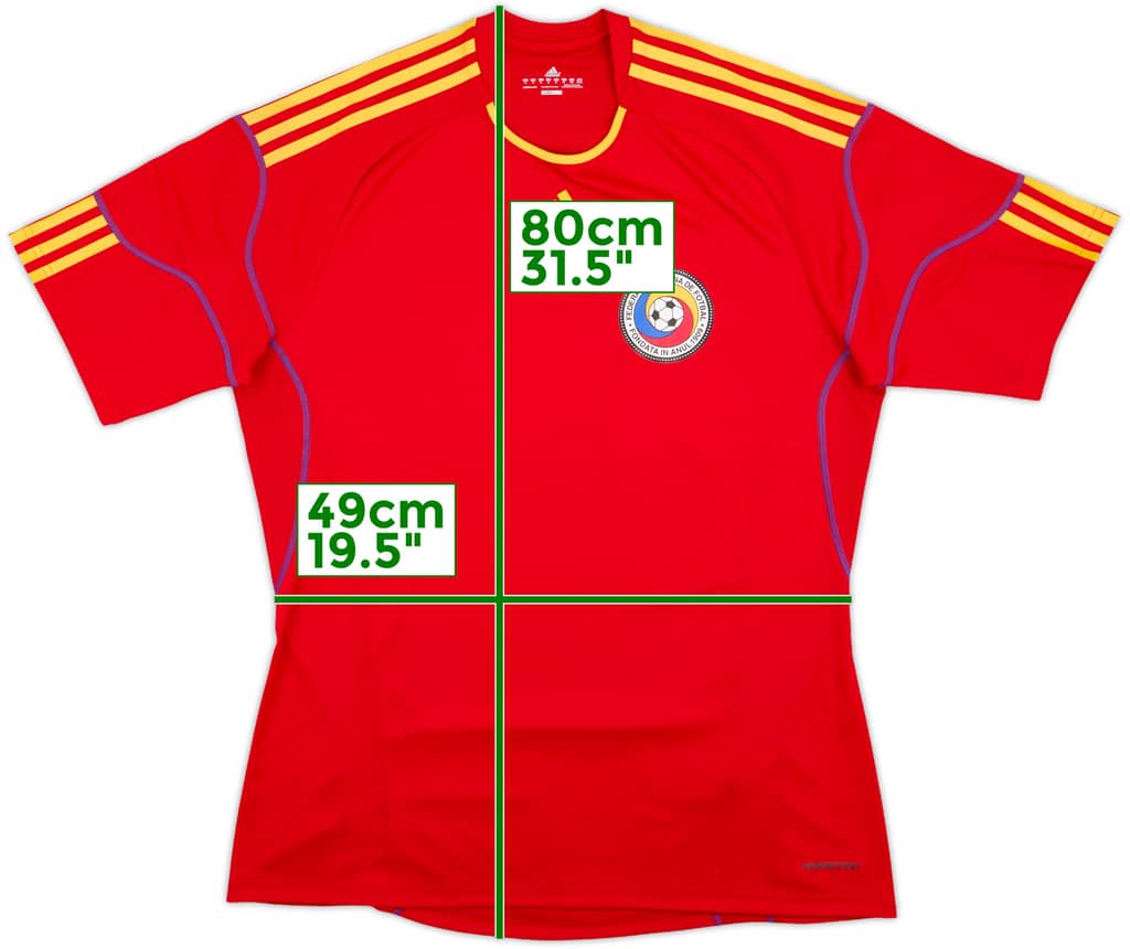 2010-11 Romania Player Issue Away Shirt - 10/10 - (XL)