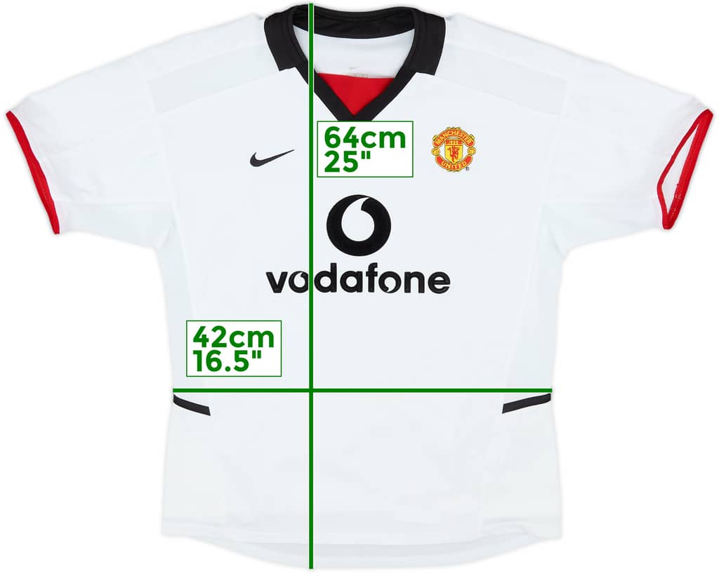 2002-03 Manchester United Away Shirt - 7/10 - (L)