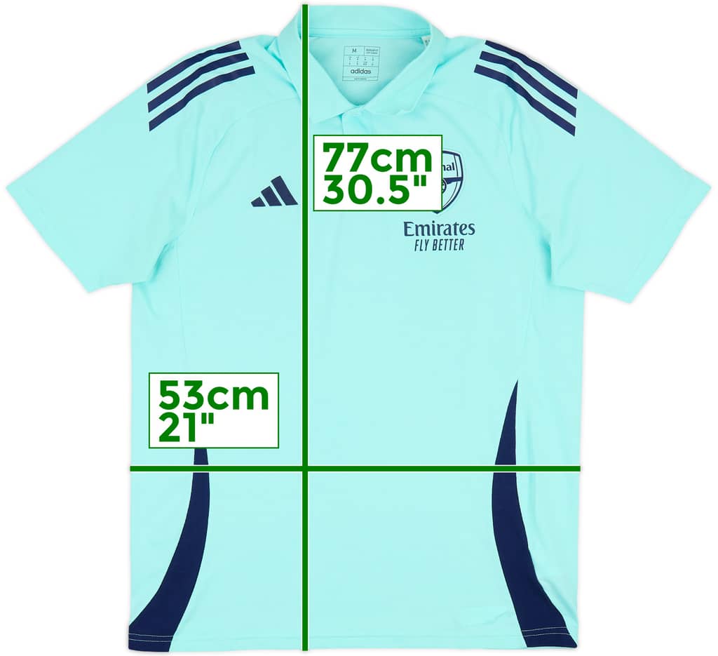 2024-25 Arsenal adidas Polo Shirt - 10/10 - (M)