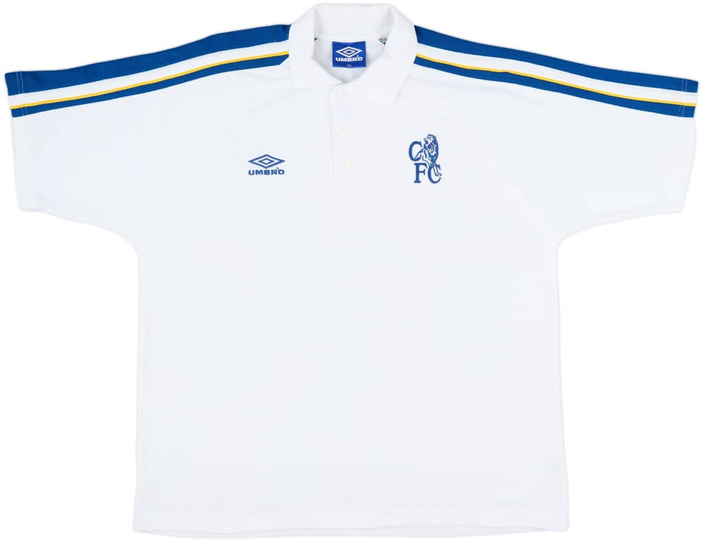 1998-00 Chelsea Umbro Polo Shirt - 9/10 - (XXL)