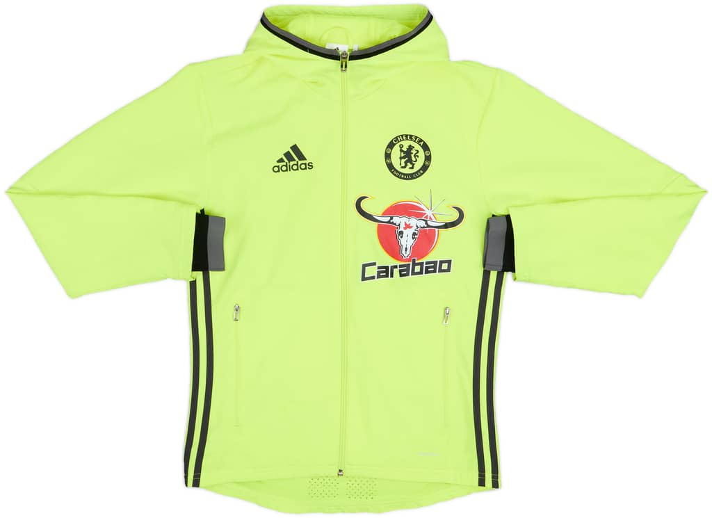 2016-17 Chelsea adidas Hooded Track Jacket - 7/10 - (XS)