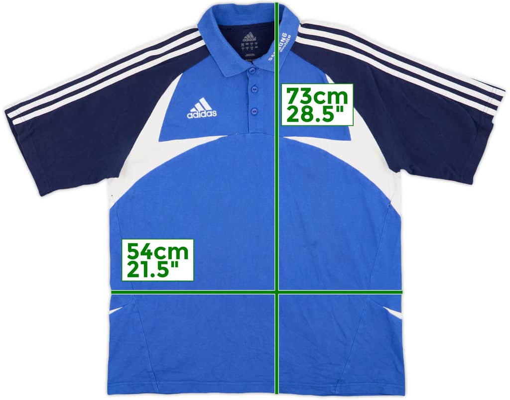 2007-08 Chelsea adidas Polo Shirt - 6/10 - (L)