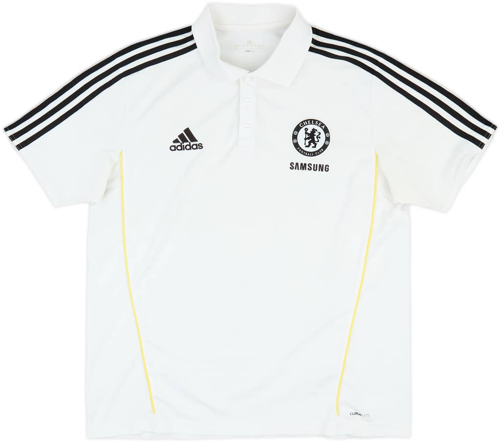 2011-12 Chelsea adidas Polo Shirt - 8/10 - (L)