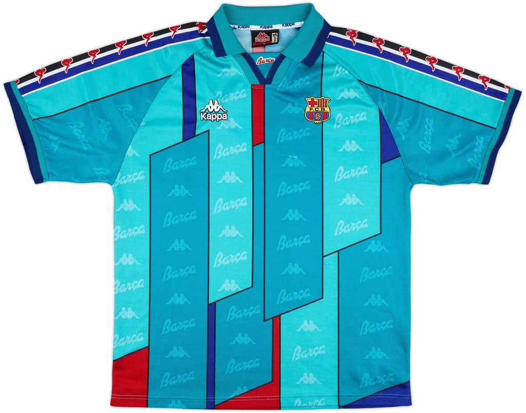 1995-97 Barcelona Away Shirt - 9/10 - (XL)