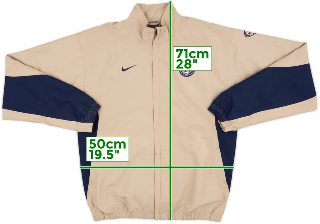 2003-04 Paris Saint-Germain Nike Track Jacket - 7/10 - (XL.Boys)