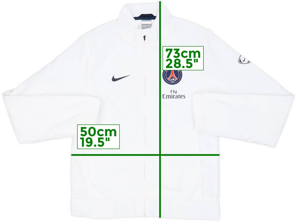 2009-10 Paris Saint-Germain Nike Track Jacket - 7/10 - (S)
