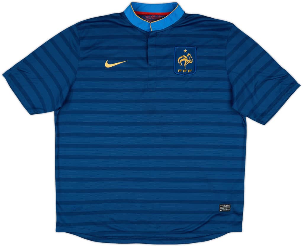 2012-13 France Home Shirt - 8/10 - (XXL)