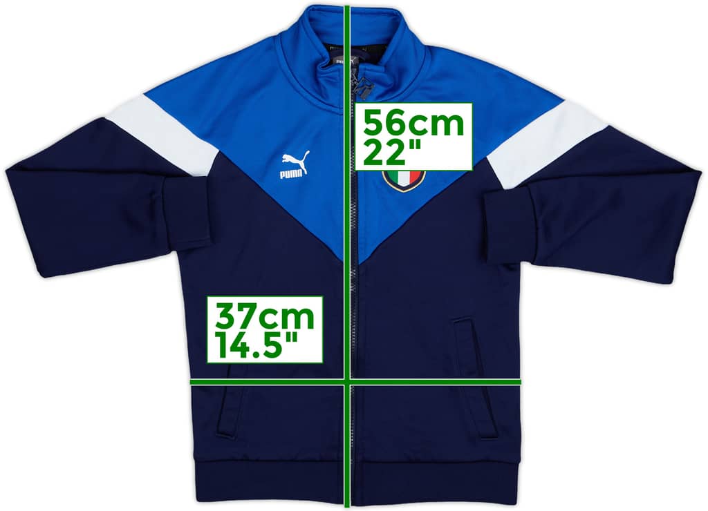 2019-20 Italy Puma Track Jacket - 7/10 - (S.Boys)
