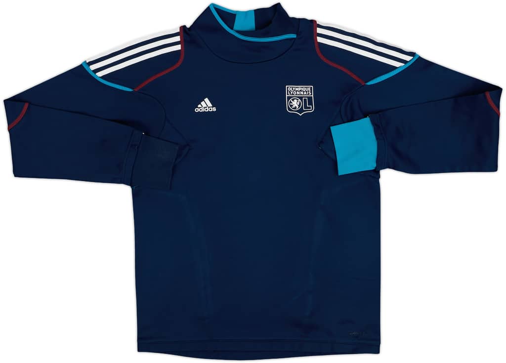 2010-11 Lyon adidas Formotion Sweat Top - 7/10 - (M)