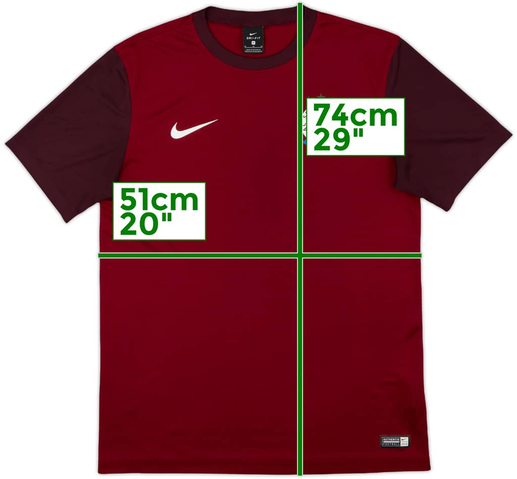 2016-17 Sparta Prague Basic Home Shirt - 8/10 - (M)