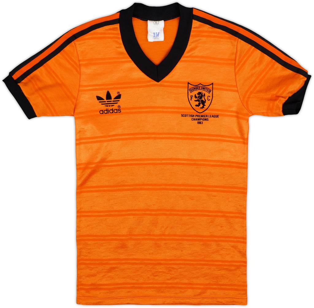 1983-84 Dundee United Home Shirt - 9/10 - (L.Boys)