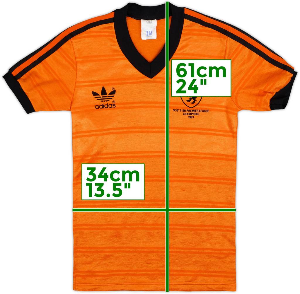 1983-84 Dundee United Home Shirt - 9/10 - (L.Boys)