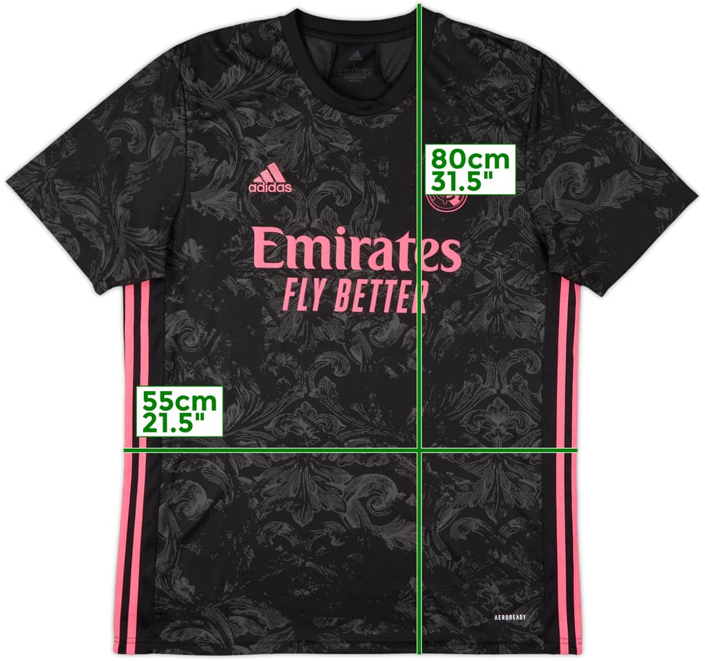 2020-21 Real Madrid Away Shirt - 10/10 - (L)