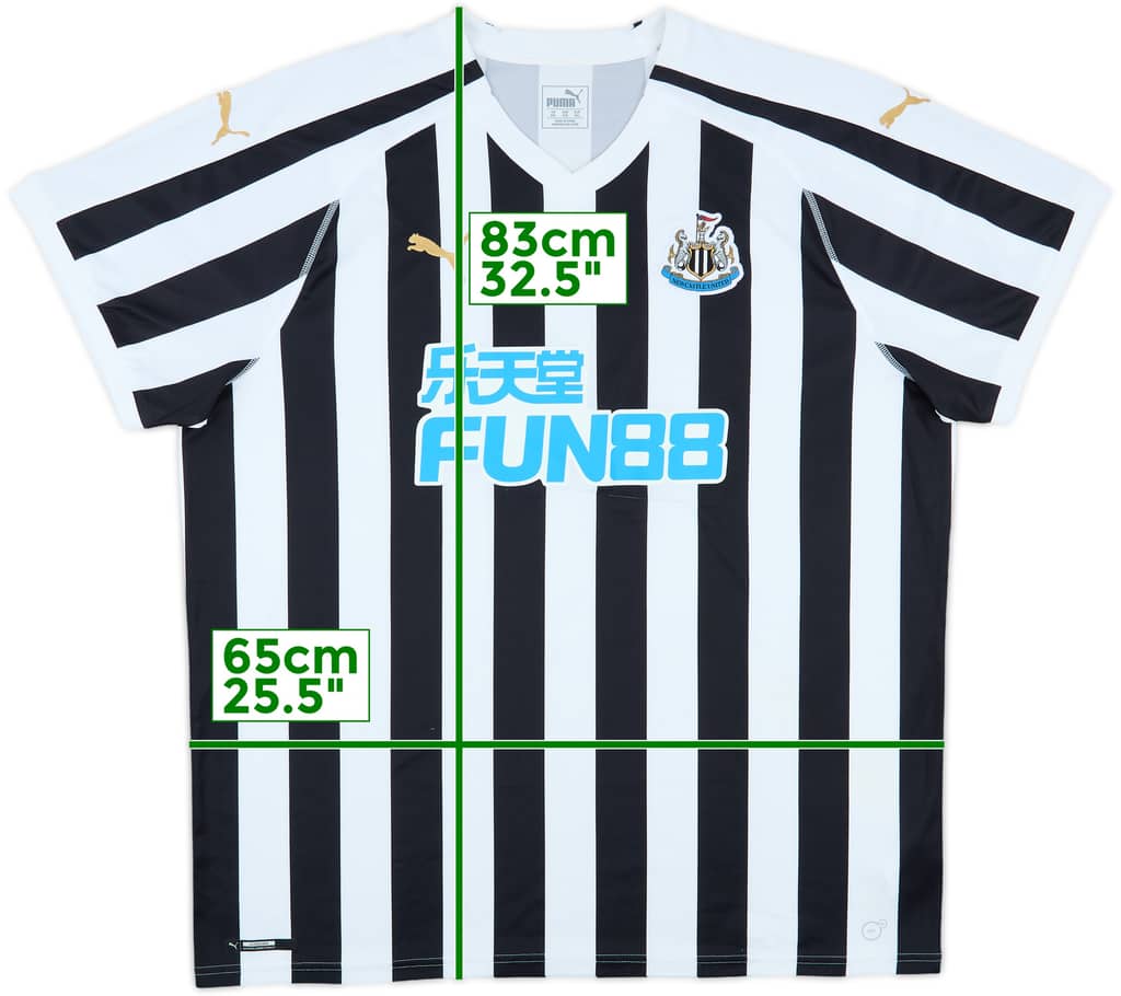 2018-19 Newcastle Home Shirt - 5/10 - (3XL)