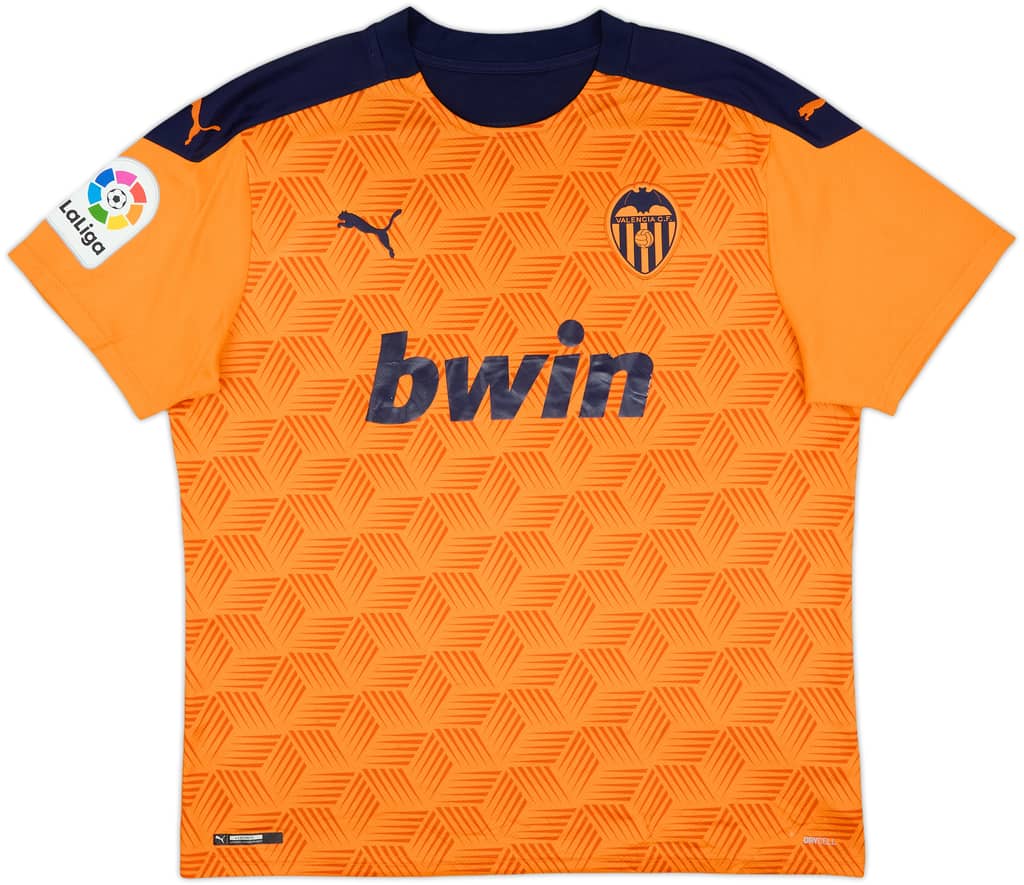 2020-21 Valencia Away Shirt - 7/10 - (XL)