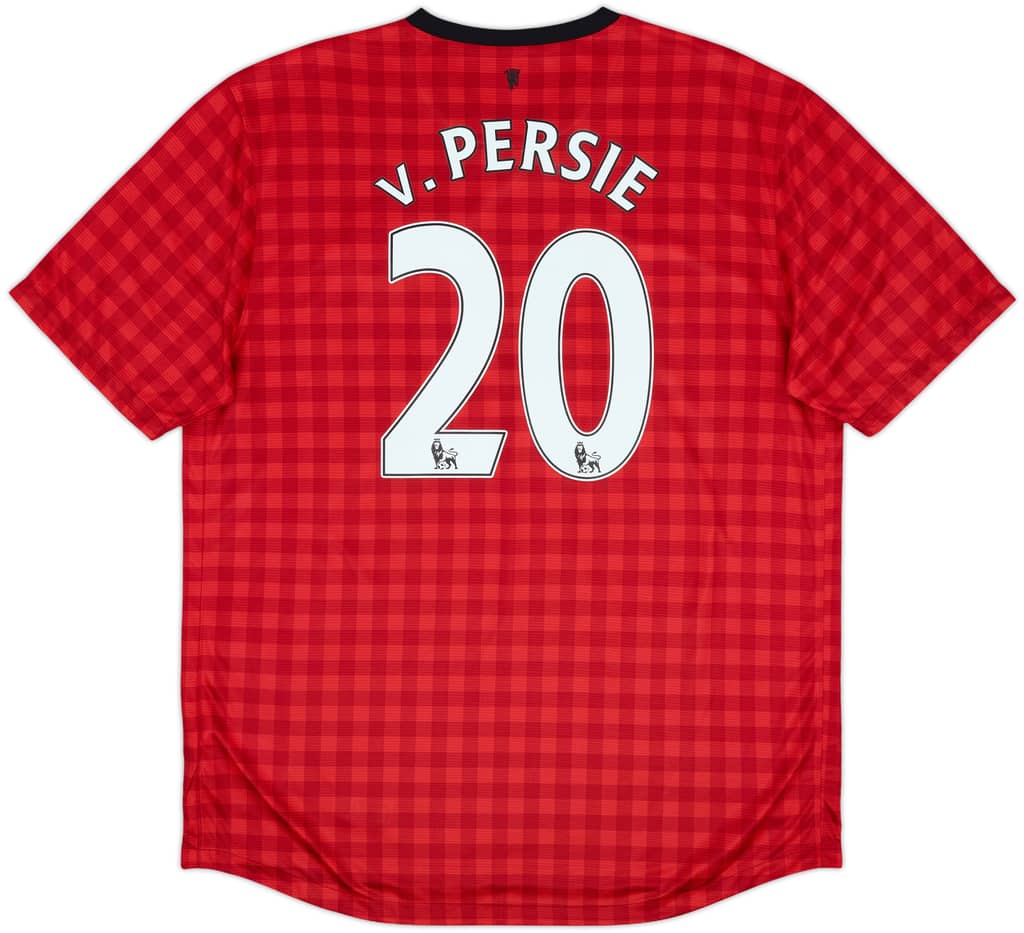 2012-13 Manchester United Home Shirt V.Persie #20 - 8/10 - (S)