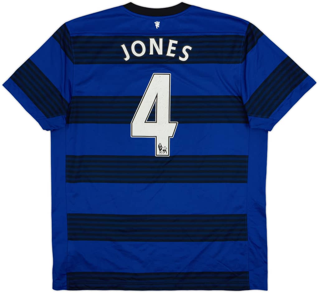 2011-13 Manchester United Away Shirt Jones #4 - 6/10 - (XL)